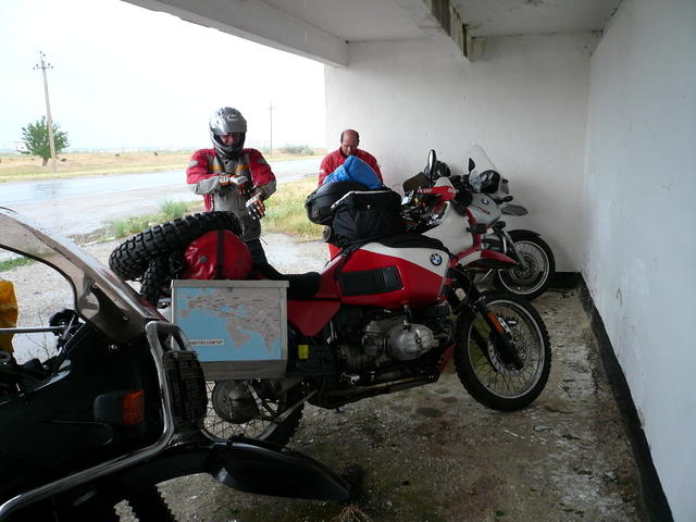Raining