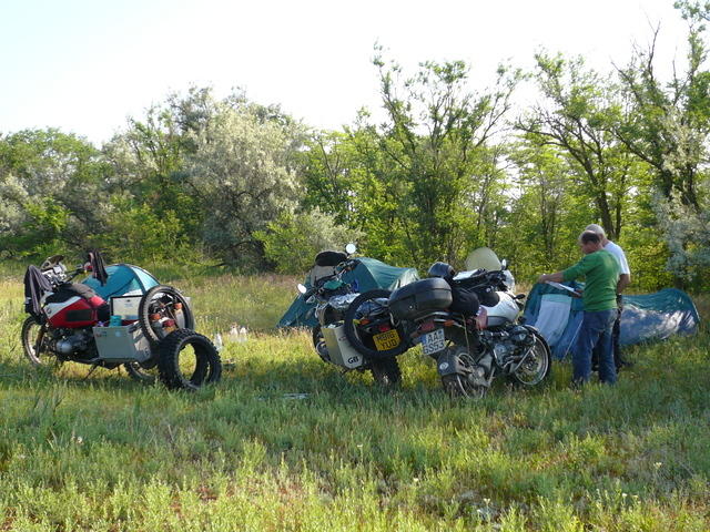 Camping in Russia