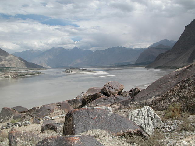 River plateau