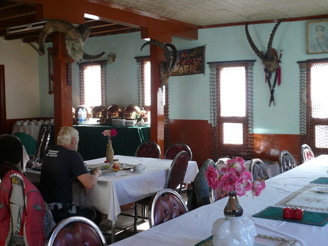 Hotel restaurant near Sost