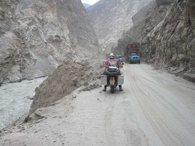 High up on the KKH