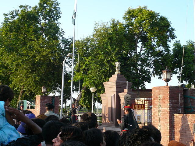 Border ceremony. Pakistan