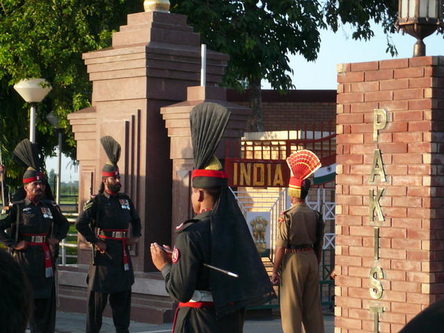 Border ceremony. Pakistan