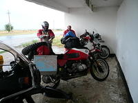 Raining