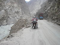 High up on the KKH